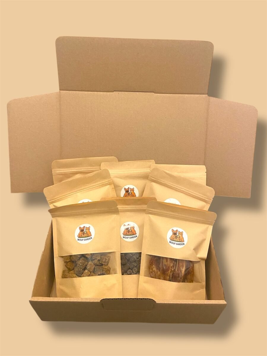 La Custom Box Wouf Garden, friandises pour chien à composer